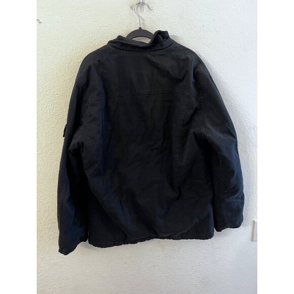 David Outwear black survival military jacket coat mens size XL - Picture 3 of 6